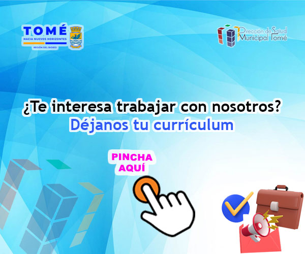 ¿Te interesa trabajar con nosotros? Déjanos tu currículum